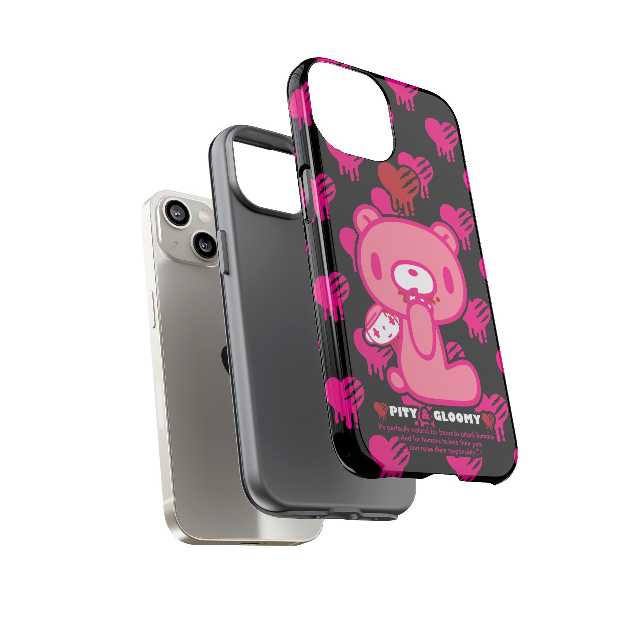 Gloomy Bear Pink Phone Case